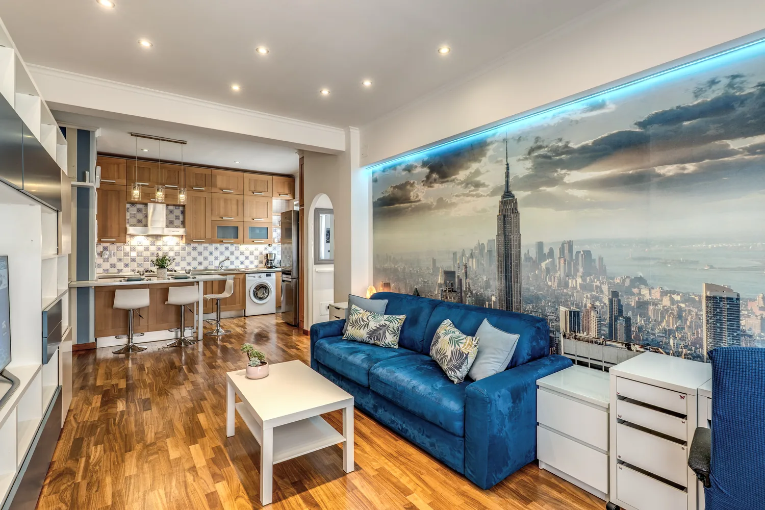 New York Apartment living room